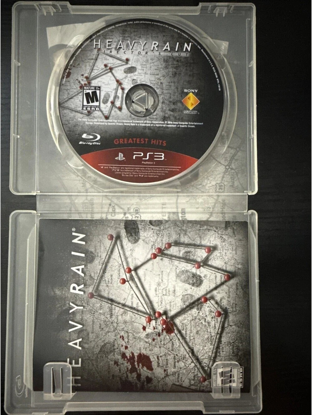 Heavy Rain (Sony PlayStation 3) - CIB - Tested